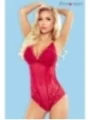 Roter Body Dentelle Seduction von Provocative