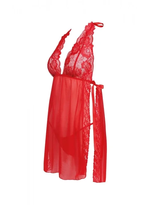 Rotes Babydoll Aa052271 von Anais Apparel