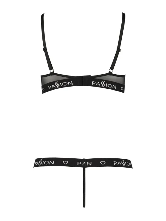 Schwarzes Set Pa595636 von Passion Devil Collection