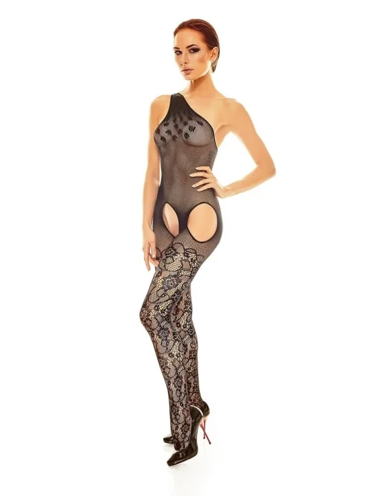 Schwarzes Bodystocking Aa052119 von Anais Apparel Luxury Lingerie