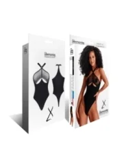 Schwarzer Body Lxtrini001 von Demoniq Ladyx