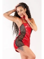 Rotes Minikleid Ms-D0203 von Meseduce