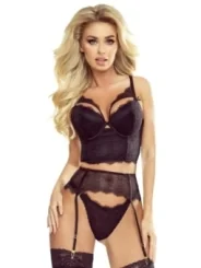 Schwarzes Passion Glamour Set Pr1570 von Provocative