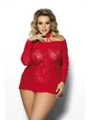 Rotes Chemise Aa051633 von Anais Apparel Plus Size