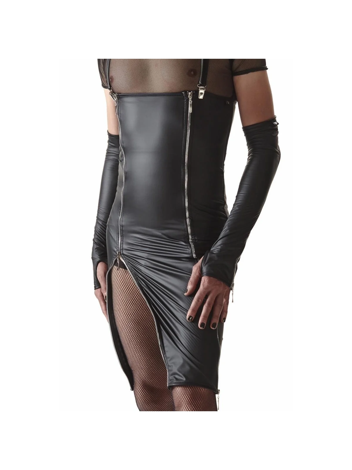 Kleid Crd004 Schwarz von Regnes Fetish Planet Crossdresser Fetish Line