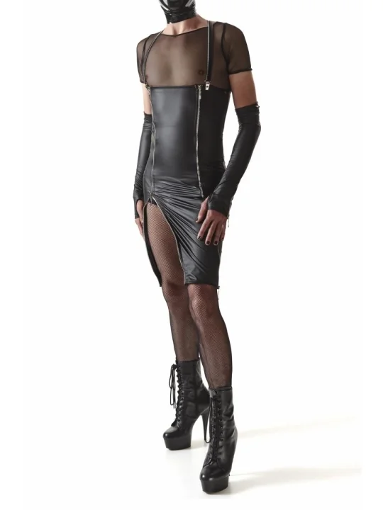 Kleid Crd004 Schwarz von Regnes Fetish Planet Crossdresser Fetish Line