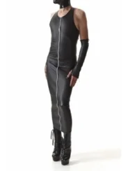 Langes Kleid Crd005 Schwarz von Regnes Fetish Planet Crossdresser Fetish Line