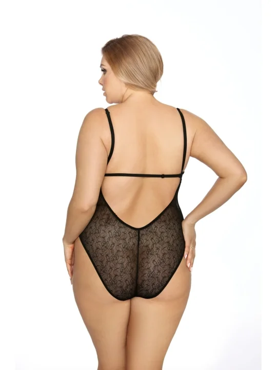 Schwarzer Body Aa051983 von Anais Apparel Plus Size