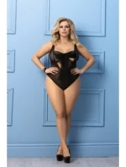 Schwarzer Body Aa051983 von Anais Apparel Plus Size