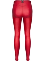 Rote Leggings Brlidia001 von Demoniq Black Rose 2.0 Collection