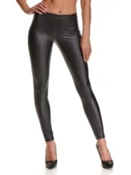 Schwarze Leggings Brgiulia001 von Demoniq Black Rose 2.0 Collection