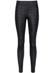 Schwarze Leggings Brconstanza001 von Demoniq Black Rose 2.0 Collection