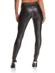 Schwarze Leggings Brmaddalena001 von Demoniq Black Rose 2.0 Collection