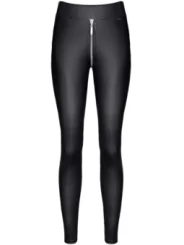 Schwarze Leggings Brmaddalena001 von Demoniq Black Rose 2.0 Collection