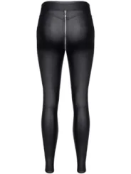 Schwarze Leggings Brmaddalena001 von Demoniq Black Rose 2.0 Collection