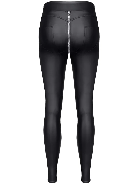 Schwarze Leggings Brmaddalena001 von Demoniq Black Rose 2.0 Collection