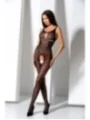 Schwarzer Ouvert Bodystocking Bs078 von Passion