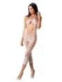 Weißer Ouvert Bodystocking Bs081 von Passion