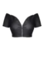 Schwarzes Damen-Top Brmarina001 von Demoniq Black Rose 2.0 Collection