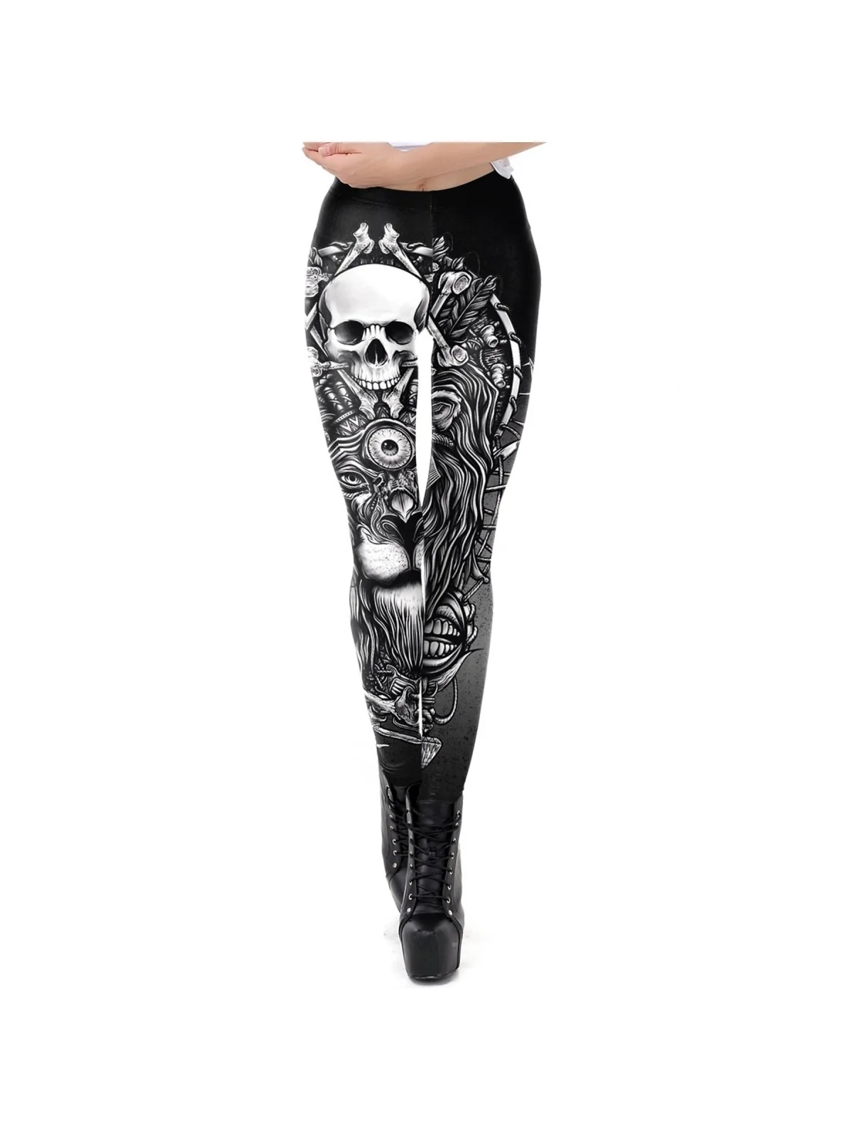 Skull Leggings 90511 von Ocultica