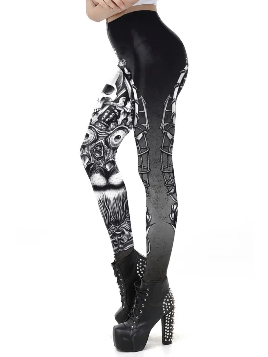 Skull Leggings 90511 von Ocultica