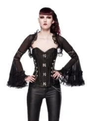 Gothic-Bolero mit Spitze 90009 von Ocultica