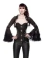 Gothic-Bolero mit Spitze 90009 von Ocultica