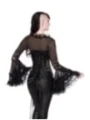 Gothic-Bolero mit Spitze 90009 von Ocultica