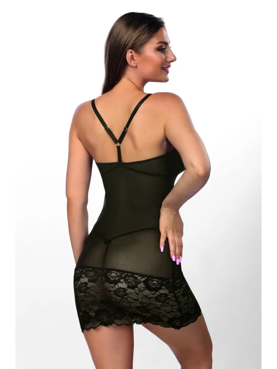 Schwarzes Chemise Aa052430 von Anais Apparel Luxury Lingerie