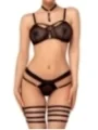 Schwarzes Set Aa052436 von Anais Apparel