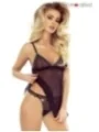 Schwarz/Grünes Tassel De Reve Babydoll von Provocative