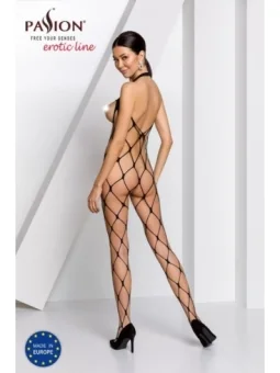 Schwarzer Ouvert Bodystocking Bs091 von Passion