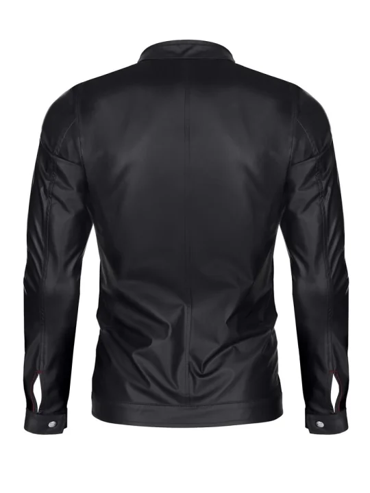 Herren Jacke Rmgiorgio001 Schwarz von Regnes Fetish Planet