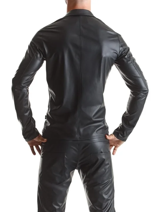 Herren Jacke Rmdaniele001 Schwarz von Regnes Fetish Planet