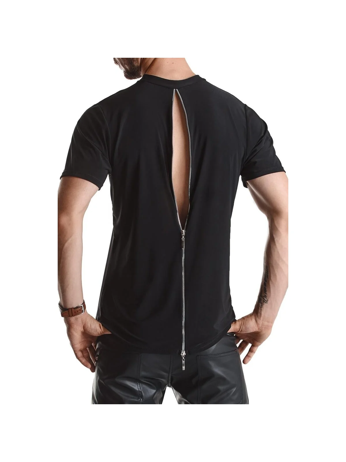 Herren T-Shirt Rmriccardo001 Schwarz von Regnes Fetish Planet