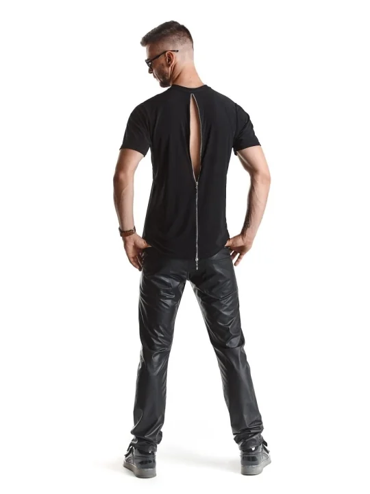 Herren T-Shirt Rmriccardo001 Schwarz von Regnes Fetish Planet