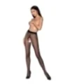 Ouvert Strumpfhose Ti Open 010 Schwarz von Passion Erotic Line