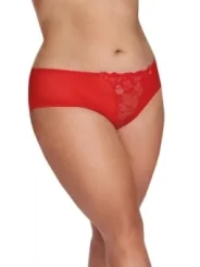 Roter Knickers mit Spitze Aa052955 von Anais Apparel Plus Size