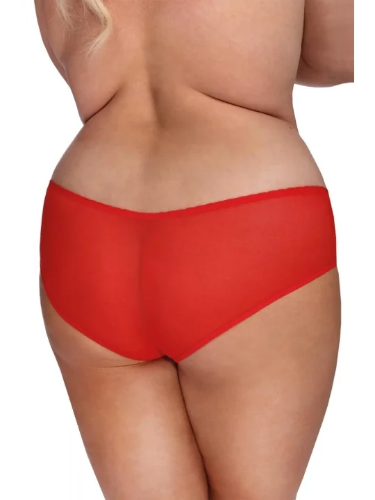 Roter Knickers mit Spitze Aa052955 von Anais Apparel Plus Size