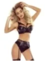 Schwarzes Hot Dentelle Set von Provocative