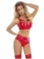 Rotes Hot Dentelle Set von Provocative