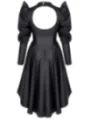 Schwarzes Minikleid Brcata001 von Demoniq Black Rose 2.0 Collection