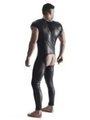 Herren Overall Ove001 Schwarz von Regnes Fetish Planet