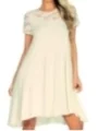 Ecru Nachtkleid H182202 von Hamana