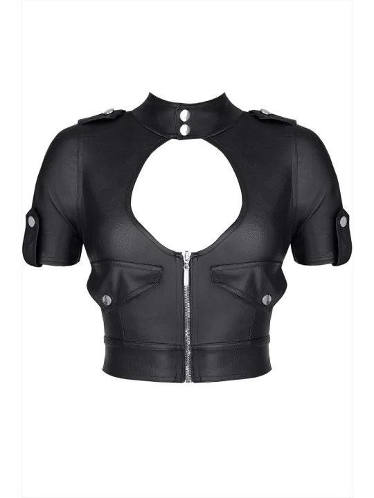 Schwarzes Damen-Top Brenrica001 von Demoniq Black Rose 2.0 Collection