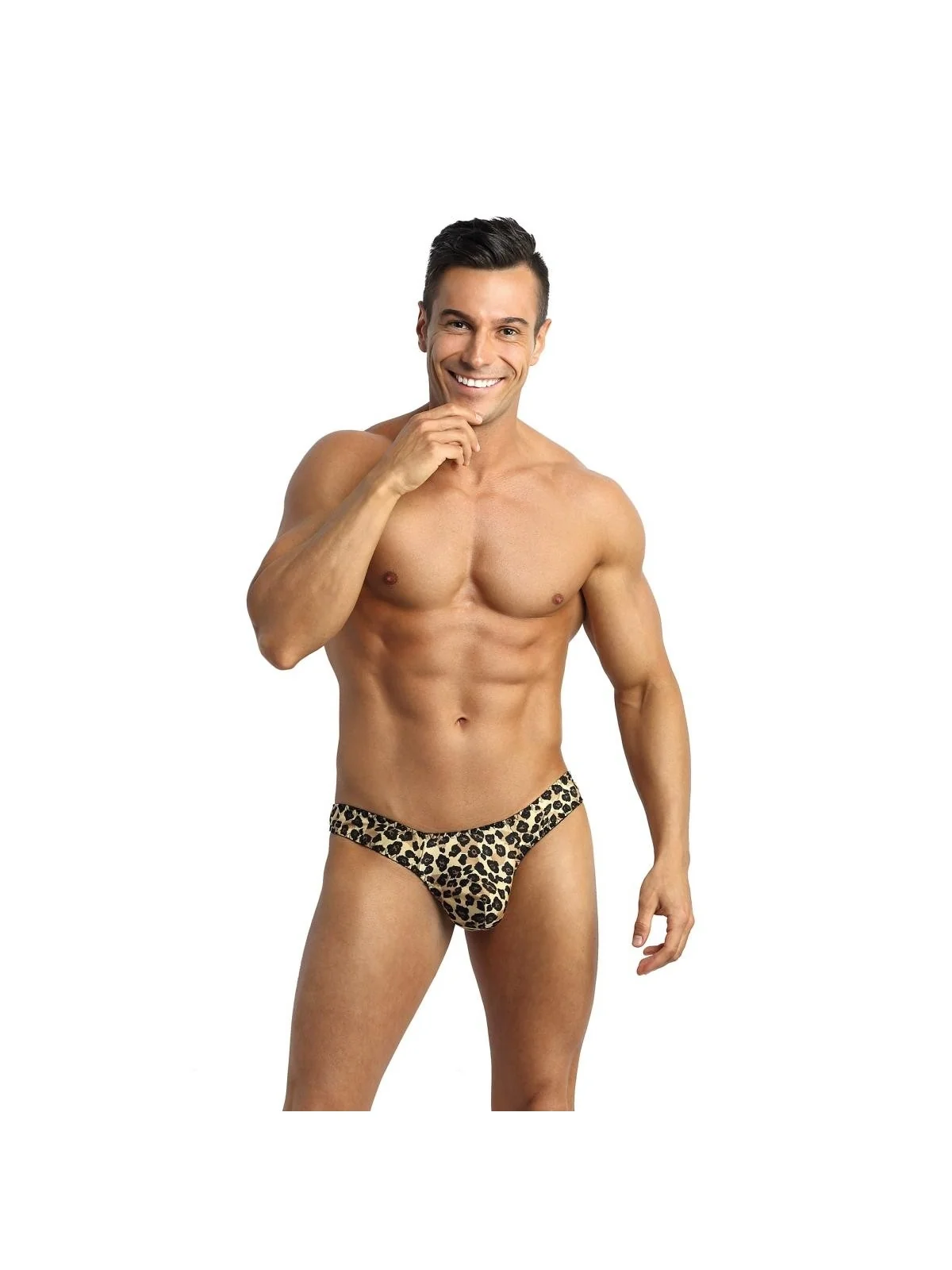 Herren String 052815 Leopard von Anais For Men