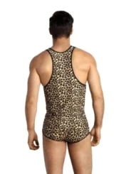 Herren Tank Top 053550 Leopard von Anais For Men