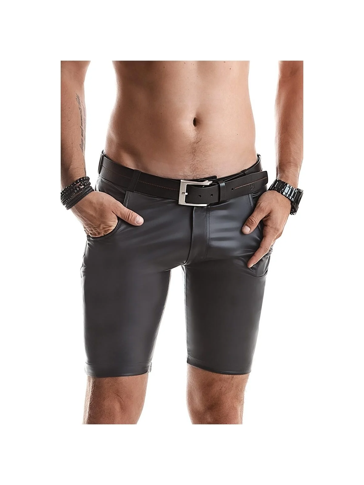 Herren Shorts Rmvito001 Schwarz von Regnes Fetish Planet