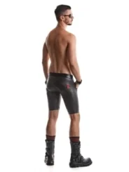 Herren Shorts Rmvito001 Schwarz von Regnes Fetish Planet