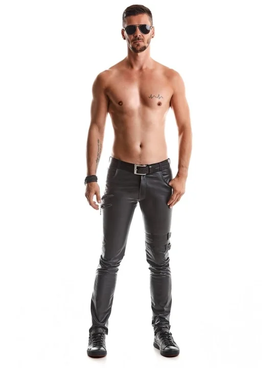 Lange Herren Hose Rmtommaso001 Schwarz von Regnes Fetish Planet